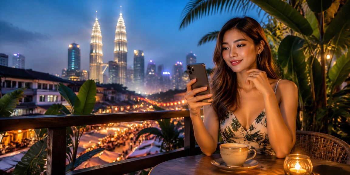 Pengguna Kuala Lumpur log masuk ke akaun kasino mudah alih 39000 dengan selamat
