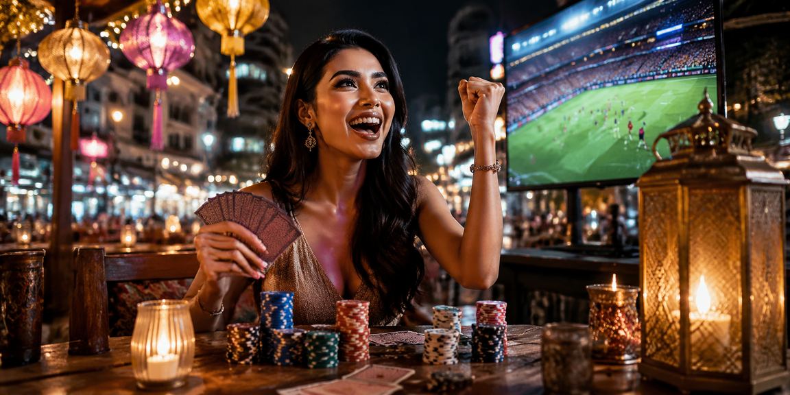 Pemain di Kuala Lumpur menikmati permainan poker dan hiburan dalam talian bersama komuniti